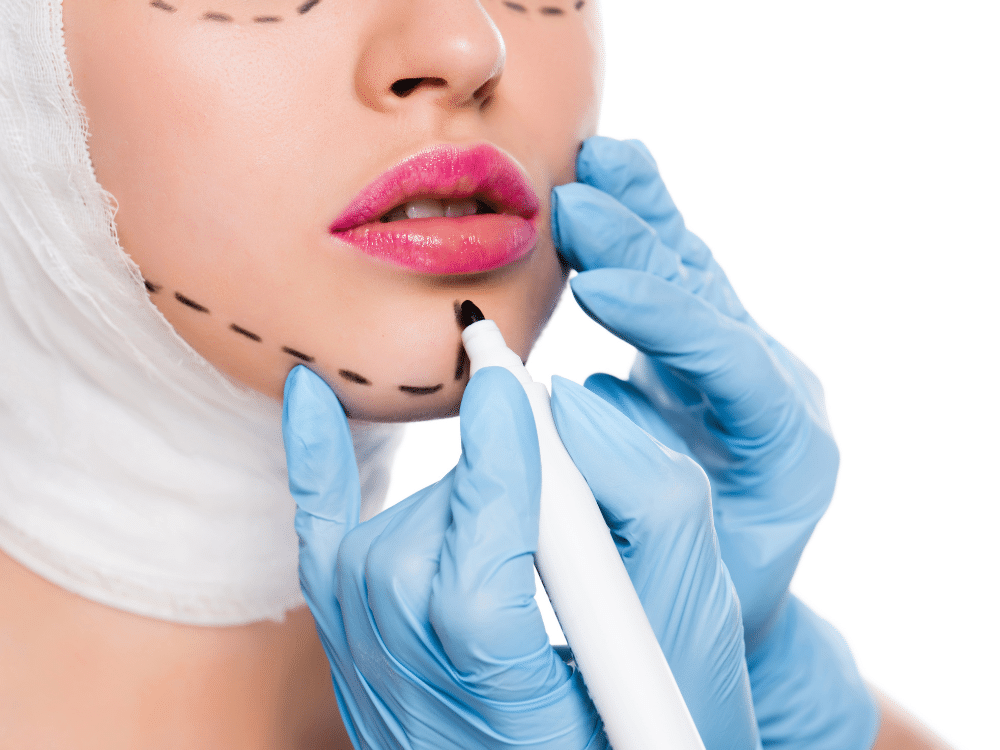 Plastic surgeon consulting with a new patient — Learn how Salterra helps practices attract more high-intent leads and grow through effective digital marketing.