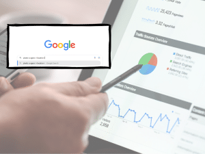 Plastic surgeon reviewing Google Maps ranking — Learn how Salterra’s local SEO strategies help plastic surgery clinics get found by patients searching nearby.